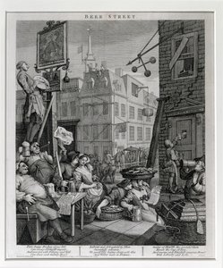 Beer Street, 1751 av William Hogarth