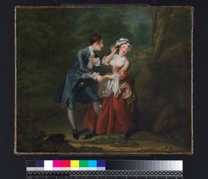 Før, ca. 1730-31 (en av et par, se 58828) av William Hogarth