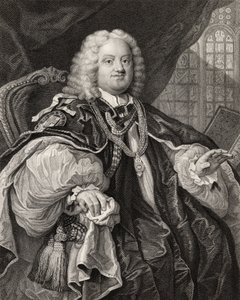 Benjamin Hoadly, gravert av Benjamin Holl (1808-84) fra 