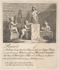 Gutter som titter på naturen, 1751. av William Hogarth