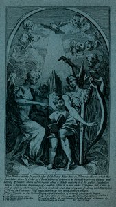 Burlesk på Kents altertavle ved St Clement Danes, c1725 av William Hogarth
