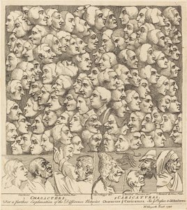 Karakterer og karikaturer av William Hogarth