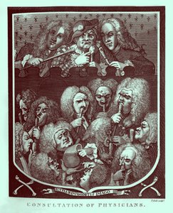 Consultation of Physicians av William Hogarth av William Hogarth