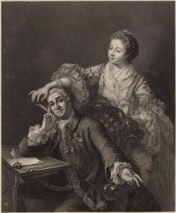 David Garrick og hans kone