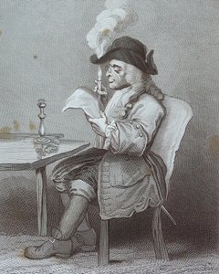 Gravering med tittelen 'The Politician' av William Hogarth av William Hogarth