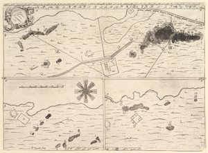 Fodina ferrea Danmorensis - En dansk jerngruve Aubry de La Mottrayes reiser gjennom..., 1723-24. av William Hogarth