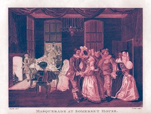Maskerade på Somerset House av William Hogarth av William Hogarth