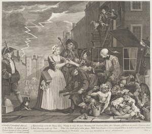 Å, ungdommelig blods forfengelighet av William Hogarth