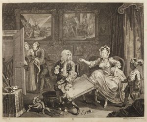 Plate 2 fra serien A Harlot
