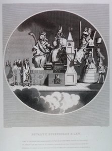 Kongedømme, bispedømme og lov av William Hogarth