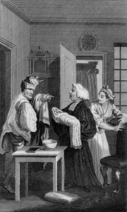 Andre frontispice til Tristram Shandy av William Hogarth av William Hogarth
