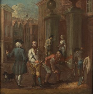 Signer for en brolegger av William Hogarth