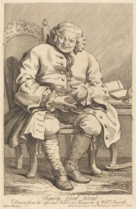 Simon Lord Lovat av William Hogarth