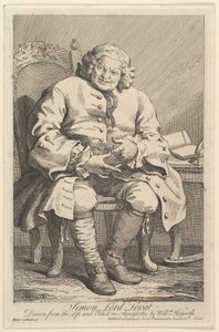 Simon Lord Lovat, 1746. av William Hogarth