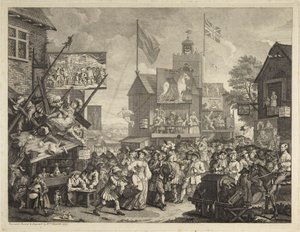 Marked i Southwark av William Hogarth