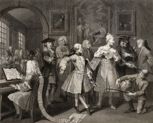 Omgitt av kunstnere og professorer, plate II fra 