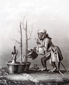 Halestykke til kunstnerens katalog av William Hogarth