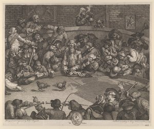 Hanekampen av William Hogarth