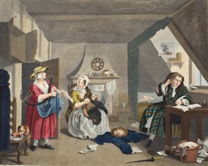 The Distressed Poet, illustrasjon fra 