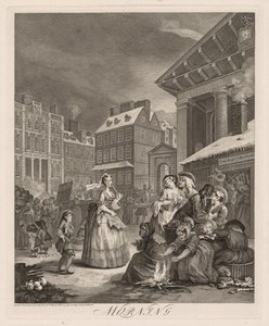 De fire tidene på dagen av William Hogarth