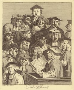Forelesningen av William Hogarth