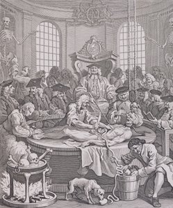 Grusomhetens belønning, fra De fire stadiene av grusomhet av William Hogarth
