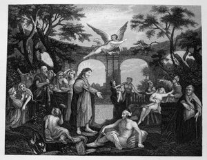 Bassenget i Bethesda av William Hogarth
