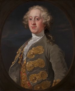 William Cavendish, Marquess of Hartington, senere fjerde hertug av Devonshire av William Hogarth