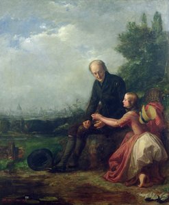 Lille Nell og hennes bestefar av William Holman Hunt