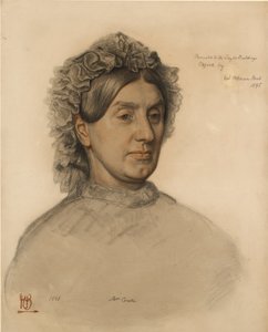 Mrs Thomas Combe 1806-1893, 1800-tallet av William Holman Hunt