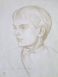 Min sønn Cyril, 1877 av William Holman Hunt