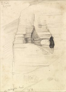 Steiner ved Wady Zuara, Dødehavet, 1854 av William Holman Hunt