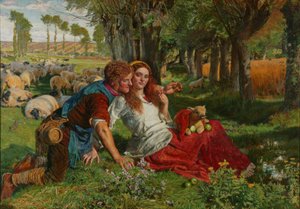 Den innleiende hyrden av William Holman Hunt