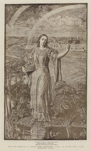 Perlen, det engelske diktet fra det 14. århundre av William Holman Hunt