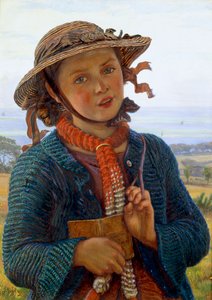 Skolejentens salme, 1859 av William Holman Hunt