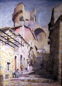 Carro (akvarell på papir) av William Holt Yates Titcomb