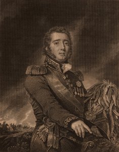 Portrett av Gregor MacGregor 1786-1845, 1822. av William Home Lizars