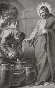 Christ Turning Water into Wine, fra 