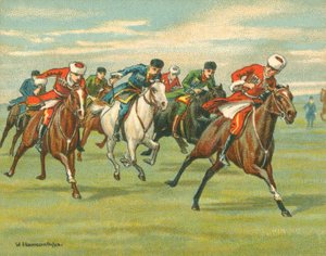 Races Historiske og Moderne, Cossack Horse Races (chromolitho)