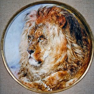 Portrett av en løve av William Huggins