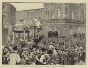 Erkebiskop Manning administrerer løftet på Clerkenwell Green