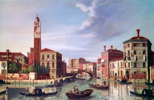 Palazzo Labia, Cannaregio-kanalen, c1750-1771