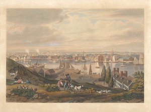 Baltimore fra Federal Hill av William James Bennett