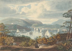 West Point, fra Phillipstown, publisert 1831.