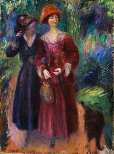 En spasertur i parken av William James Glackens