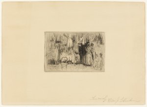 Hos Dressmakeren av William James Glackens