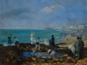 Stranden ved Dieppe