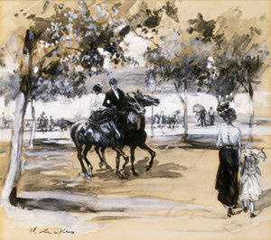 Riverside Drive av William James Glackens