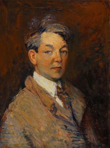 Selvportrett av William James Glackens