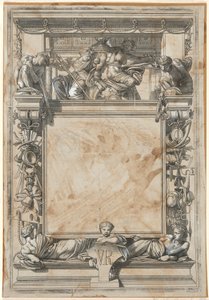 Design for Honorable Mention Award-sertifikatet fra London International Exhibition of 1862 av William James Linton